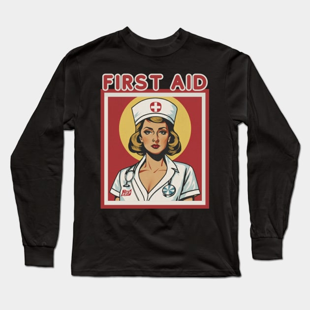 FIRST AID Long Sleeve T-Shirt by Zimny Drań